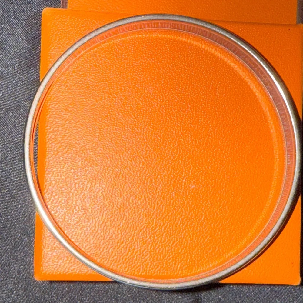 Hermes Pink Black and Silver Enamel Bracelet - Picture 10 of 15